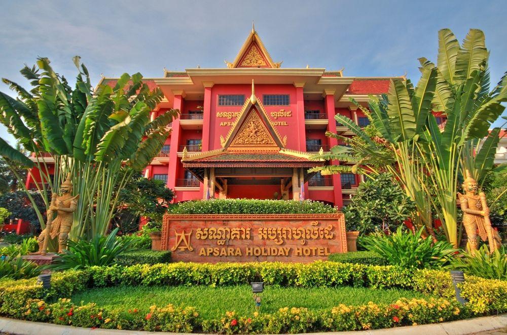 Apsara Holiday Hotel Siem Reap Exteriör bild